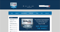 Desktop Screenshot of mrberlin.com
